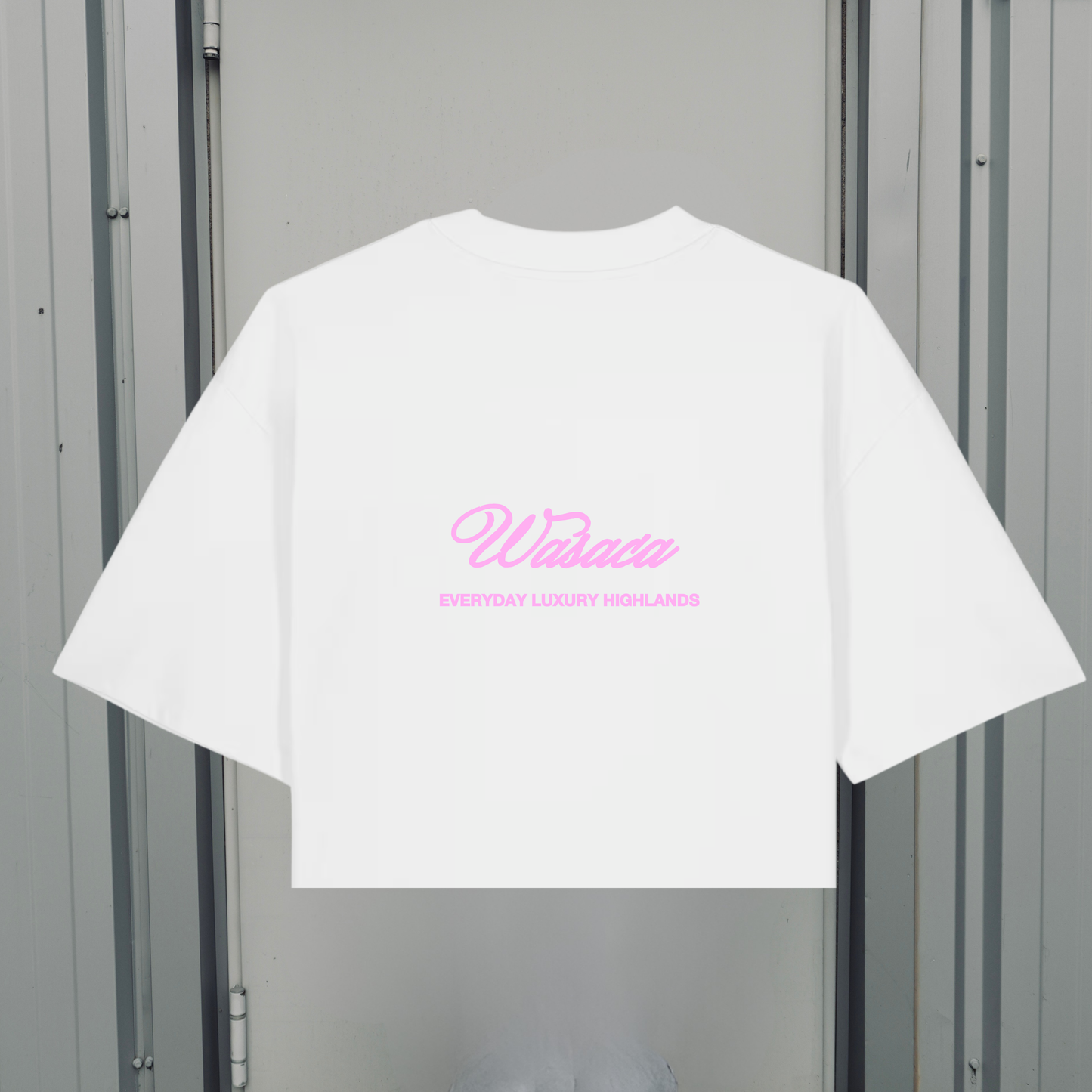 STARLINK WHITE BOXY TEE
