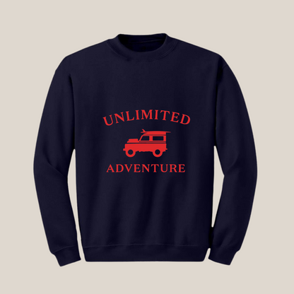 UNLIMITED ADVENTURE REGULAR CREWNECK